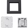 Šviesos jungiklis Homematic IP 159881A0 — antracitas, mygtukinis valdymas, baterija (AAA), IP20, 86×86×19 mm