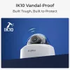 IP apsaugos kamera Reolink P437 4K kupolas, 8 MP 3840x2160, 5x optinis priartinimas, PoE (IEEE 802.3af), IK10, IP67, MicroSD palaikymas iki 256 GB