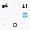 IP apsaugos kamera Reolink Argus B320-B — 3 MP belaidė lauko bullet tipo, baterija/saulės energija, Wi‑Fi, IP65, 2304×1296, H.265, dvipusis garsas, microSD iki 128 GB