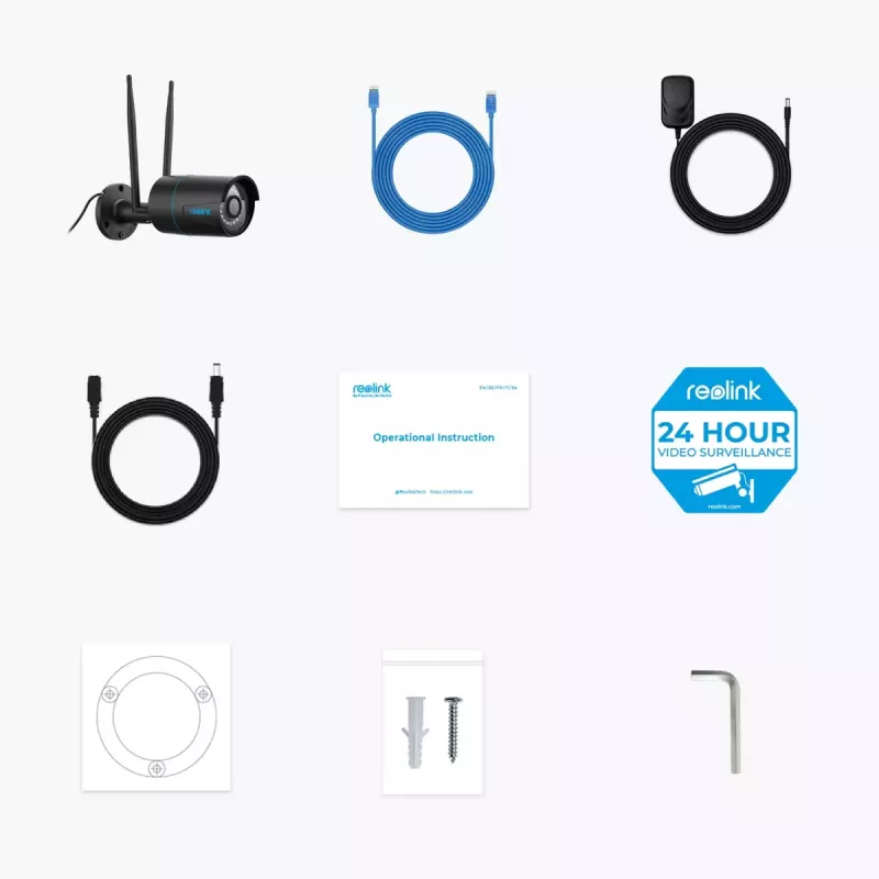IP apsaugos kamera Reolink W320-B 5MP lauko