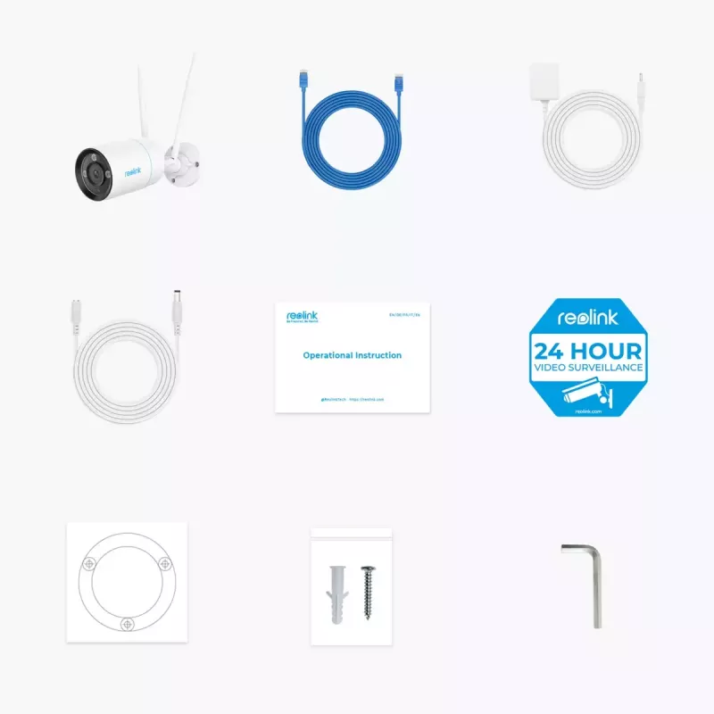 IP apsaugos kamera Reolink W330 4K Wi-Fi 6