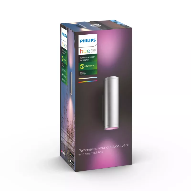 „Philips Hue White and colour ambience Appear“ lauko sieninis šviestuvas