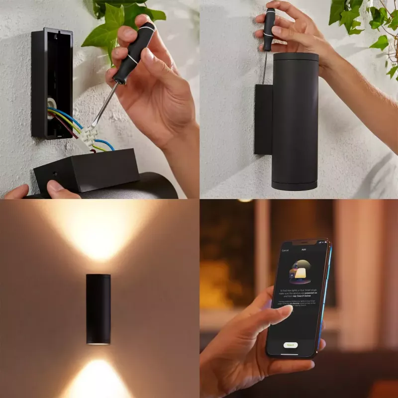 Lauko sieninis šviestuvas Philips Hue White and colour ambience Appear