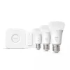 Philips Hue White pradinis rinkinys: 3 E27 išmaniosios lemputės (1100) + reguliatorius