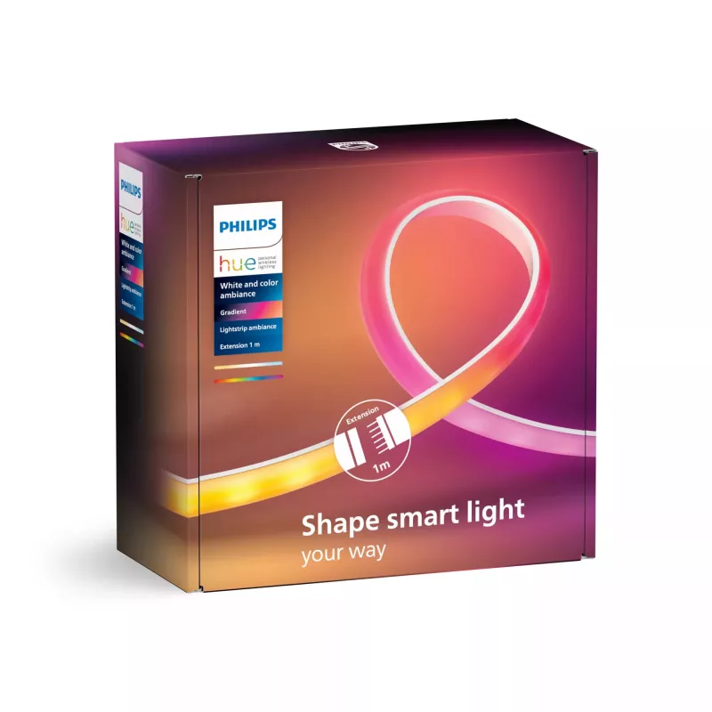 Philips Hue White and colour ambience Gradient lightstrip prailginimas 1 metras