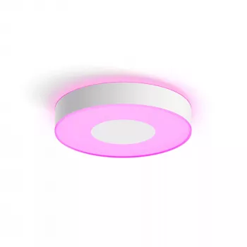 Lubinis šviestuvas Philips Hue White and Colour Ambience Infuse medium — reguliuojamas baltas ir spalvotas apšvietimas, valdymas programėle ir balsu