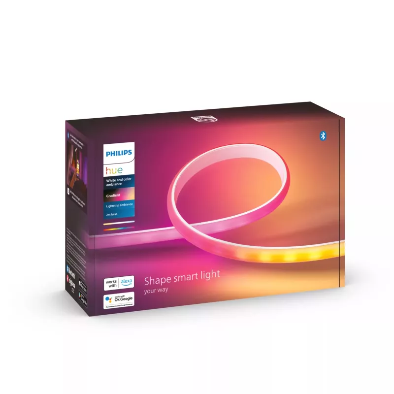 Išmani juostinė lemputė Philips Hue White and colour ambience Gradient šviesos juostos prailginimas 1 metras
