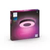 Išmanusis lubinis šviestuvas „Philips Hue Infuse large“ juodas – balta ir spalvota aplinkos šviesa, „Bluetooth“, Ø425×86 mm, 50–60 Hz