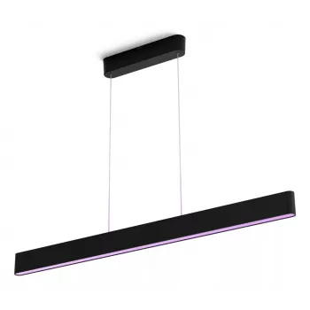 Išmanusis pakabinamas šviestuvas Philips Hue Ensis Juoda Bluetooth – pakabinamas šviestuvas, 220–240V, 1299×90×40 mm