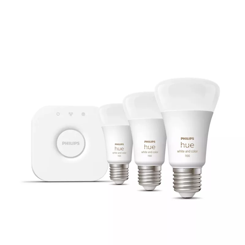 Išmaniojo apšvietimo rinkinys Philips Hue White and colour ambience Starter kit E27 Bluetooth Zigbee