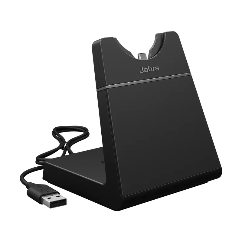 Jabra Engage SE stalo stovas (stereo/mono), USB-A, ausinių stovas, juodas