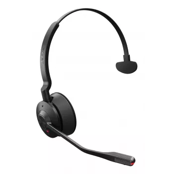 Jabra Engage 55 SE - USB-A UC Mono, EMEA/APAC, belaidis, biuro/skambučių centras, 40 - 16000 Hz, 57 g, ausinės, juoda