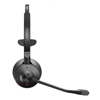 Jabra Engage 55 SE - USB-C UC Mono, EMEA/APAC, belaidis, 40 - 16000 Hz, biuras/skambučių centras, 57 g, ausinės, juodos