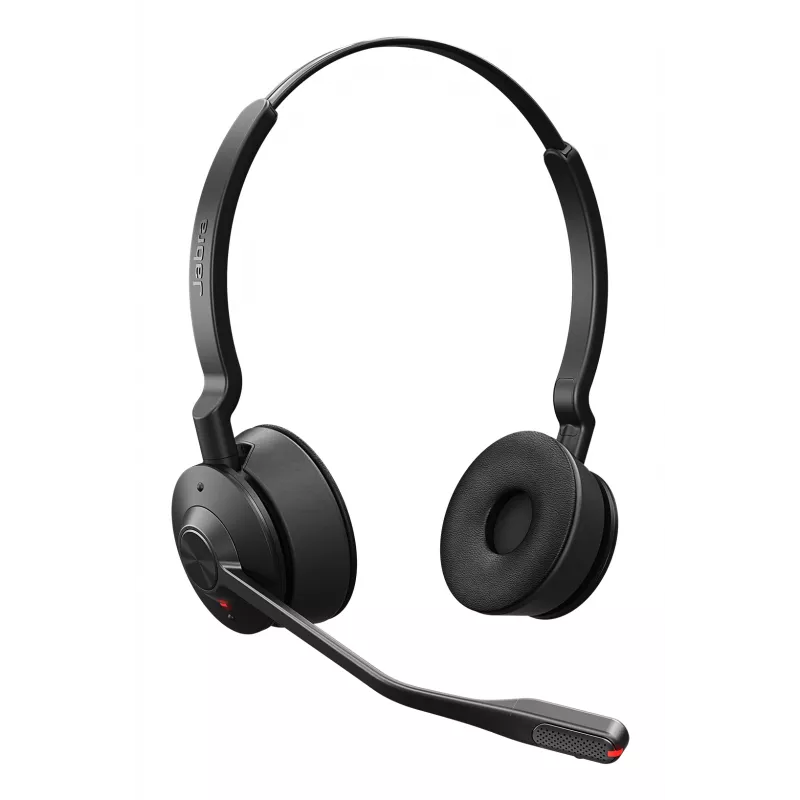 Jabra Engage 55 SE - USB-A UC Stereo, EMEA/APAC, belaidis, 40 - 16000 Hz, Biuras/Skambučių centras, 83 g, Ausinės, Juoda