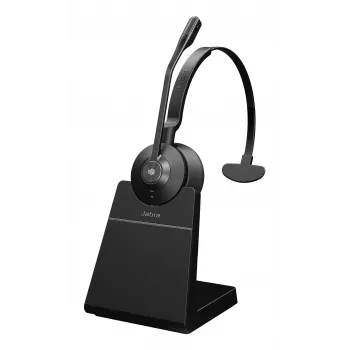 Jabra Engage 55 SE - USB-A MS Mono (su stovu), EMEA/APAC, Belaidis, 40 - 16000 Hz, Biuras/Skambučių centras, 57 g, Ausinės, Juoda