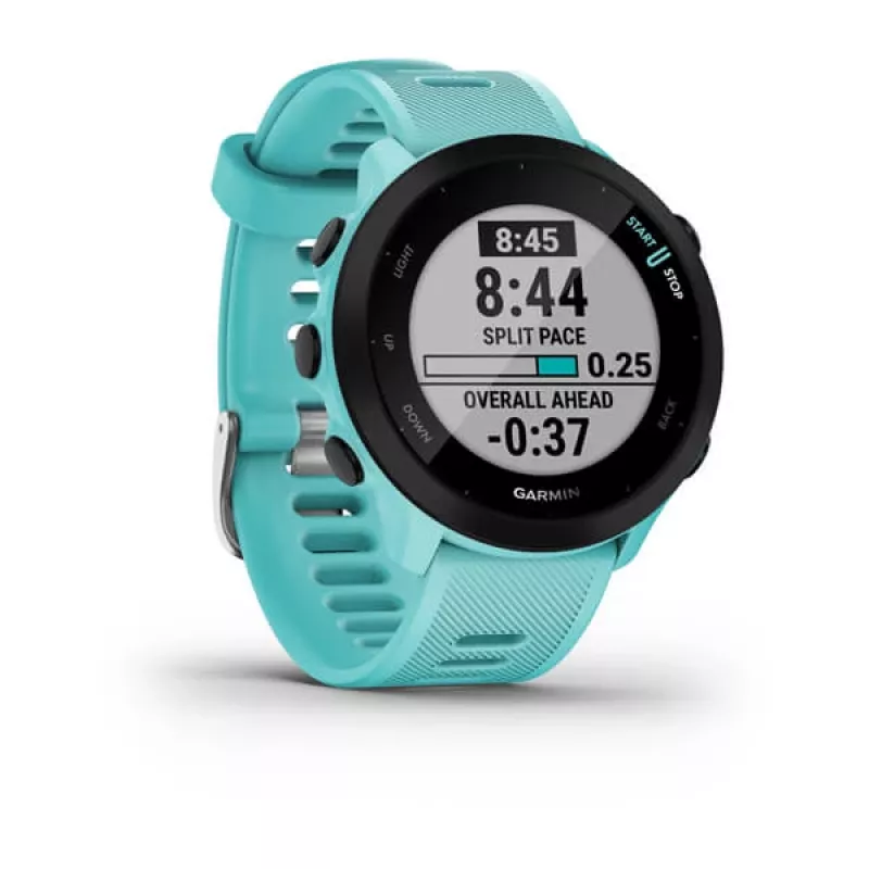 GARMIN INTERNATIONAL Forerunner 55 bėgimo išmanusis laikrodis - Aqua