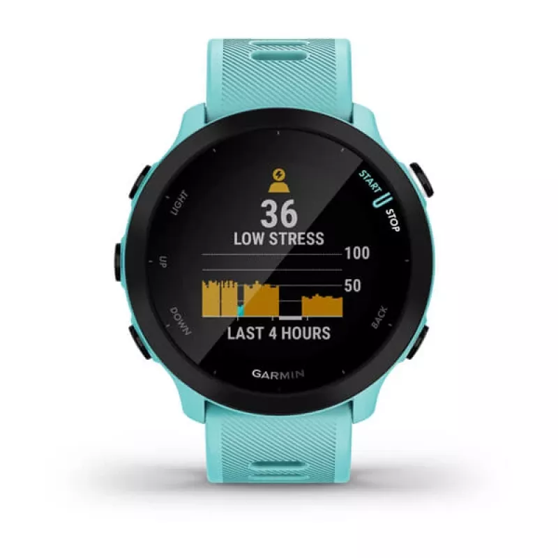 GARMIN INTERNATIONAL Forerunner 55 bėgimo išmanusis laikrodis - Aqua