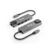 Equip USB-C 5-in-1 daugiafunkcis adapteris, HDMI, Gigabit LAN, USB 3.2 Gen1, 100W USB PD
