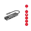 Equip USB-C 5-in-1 daugiafunkcis adapteris, HDMI, Gigabit LAN, USB 3.2 Gen1, 100W USB PD