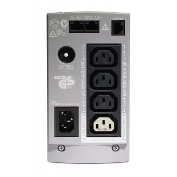 APC Back-UPS BK650EI - 650VA, 4x C13 išvestis, USB