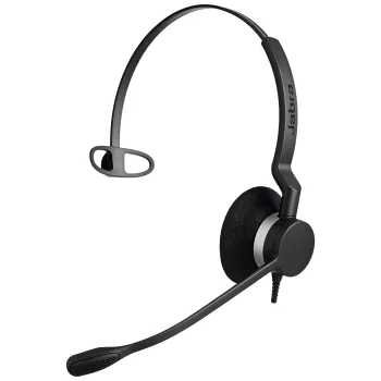 Jabra BIZ 2300 Mono, USB, UC, laidinis, biuro/skambučių centrui, 150–6800 Hz, 49 g, ausinės, juodos