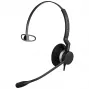 Jabra BIZ 2300 Mono, USB, UC, laidinis, biuro/skambučių centrui, 150–6800 Hz, 49 g, ausinės, juodos