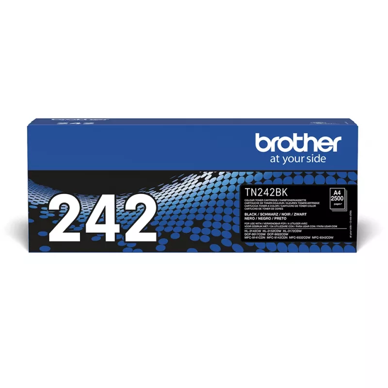 Toneris Brother TN-242BK iki 2 500 puslapių Juodas
