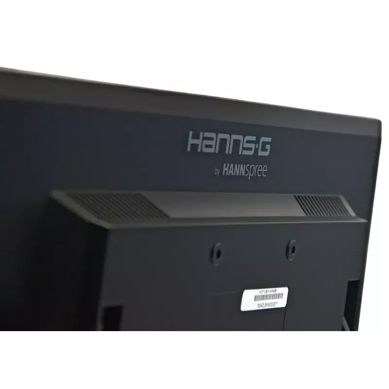 Hannspree HT161HNB kompiuterio monitorius 39,6 cm (15,6 colio) 1366 x 768 pikselių HD LED jutiklinis ekranas Stalviršinis Juodas