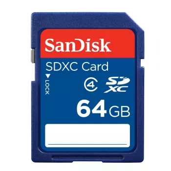 WESTERN DIGITAL SanDisk Sdxc kortelė Class4 64GB