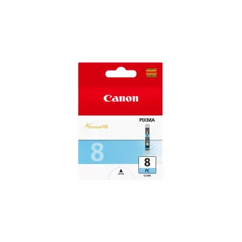 Canon CLI-8PC foto mėlyno rašalo kasetė, foto mėlyna, dažų pagrindo rašalas, 1 vnt., 198 puslapiai