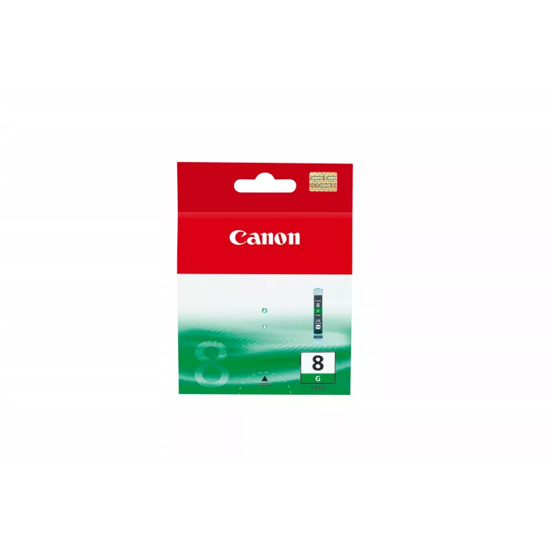 Canon CLI-8G žalios spalvos kasetė, žalia, pigmentinis rašalas, 1 vnt., 2765 puslapiai