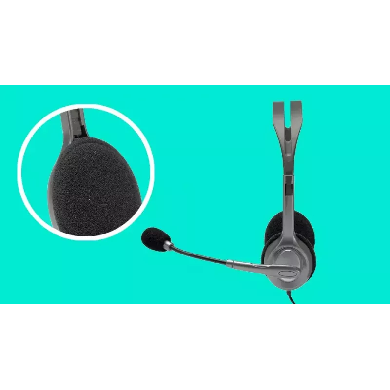 LOGITECH H110 - 3,5 mm - stereofoninės ausinės