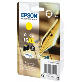 Epson Pen and crossword Singlepack Geltona 16XL DURABrite Ultra rašalas