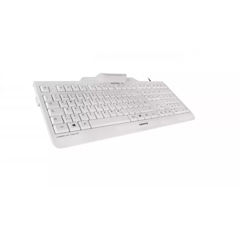 Contour Design KC 1000 SC klaviatūra biurui USB QWERTZ vokiška pilka