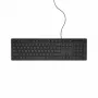 DELL laidinis klaviatūra - KB216 - vokiška (QWERTZ) - juoda, pilno dydžio (100%), laidinė, USB, QWERTZ, juoda