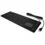 KeySonic KSK-6231 INEL (DE) klaviatūra Pramoninė USB QWERTZ Vokiška Juoda