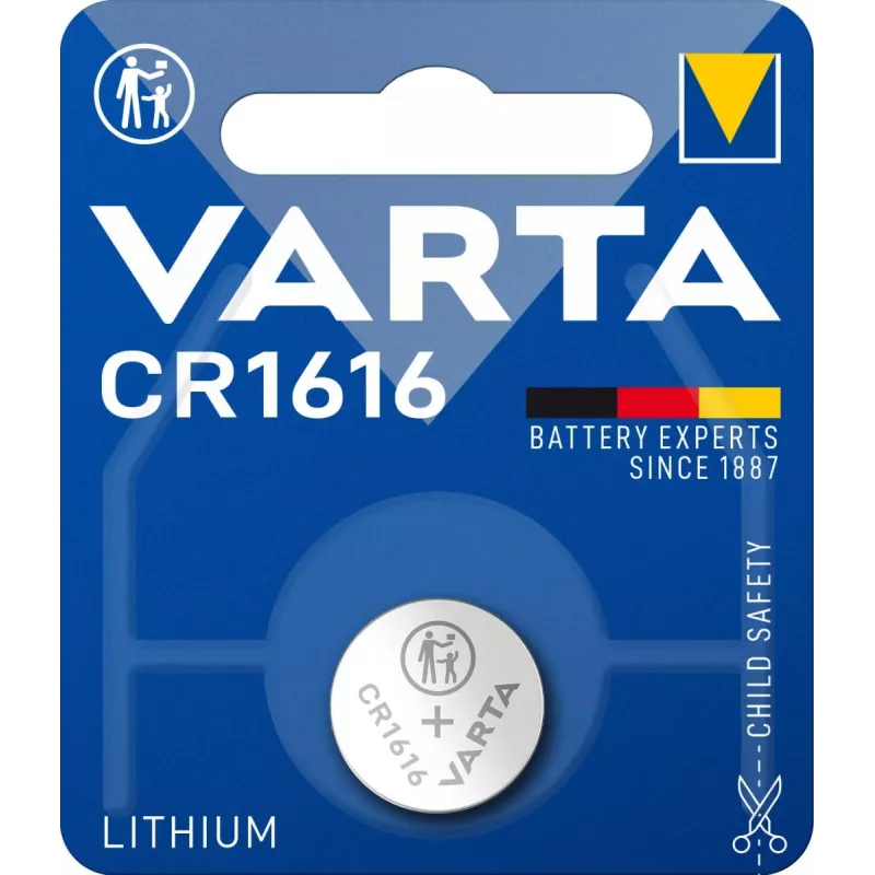 VARTA baterija ličio elementinė saginė CR1616 3V