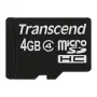 MicroSDHC kortelė Transcend 4GB sąsaja MicroSDHC modelis TS4GUSDC4