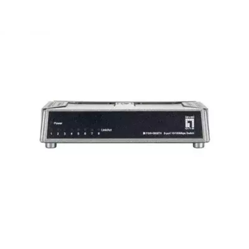 Nevaldomas komutatorius LevelOne FSW-0808TX 8 prievadų Fast Ethernet