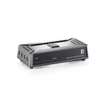 Nevaldomas komutatorius LevelOne FSW-0808TX 8 prievadų Fast Ethernet