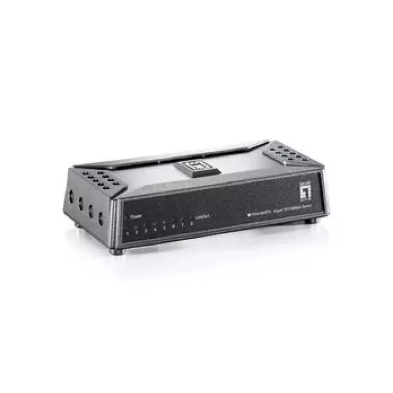 Nevaldomas komutatorius LevelOne FSW-0808TX 8 prievadų Fast Ethernet