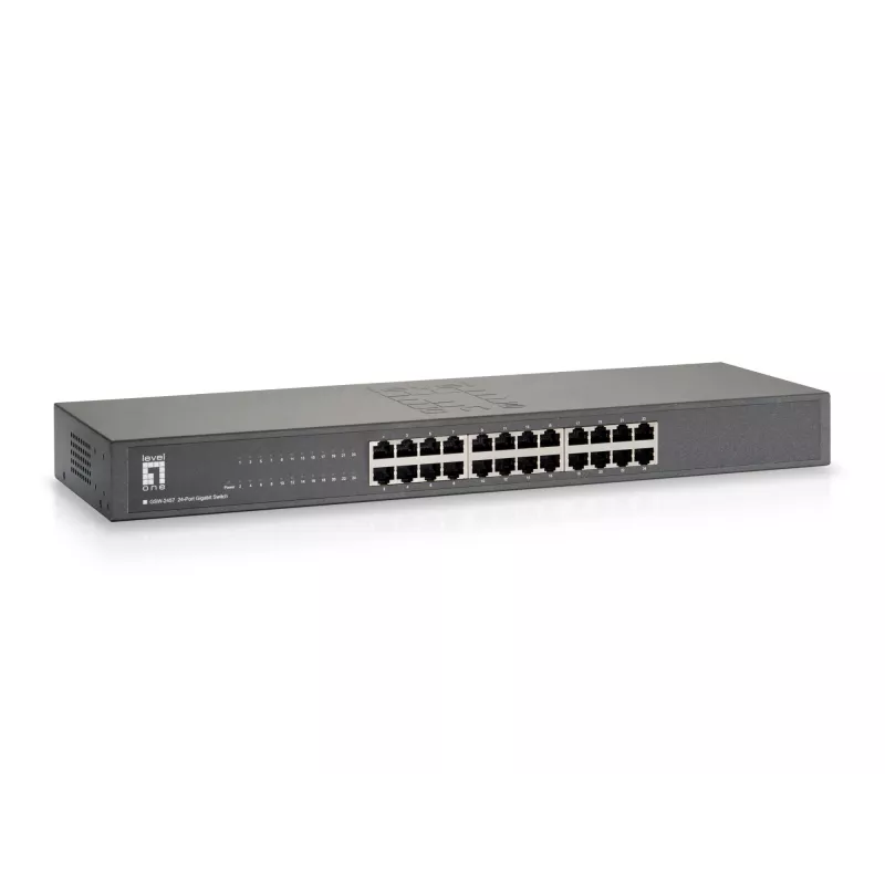 Nevaldomas komutatorius LevelOne GSW-2457 24 prievadų Gigabit