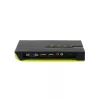 LevelOne 4 prievadų USB VGA KVM jungiklis, garso palaikymas