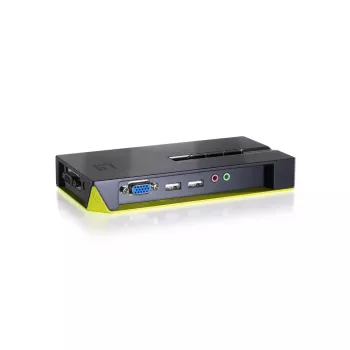LevelOne 4 prievadų USB VGA KVM jungiklis, garso palaikymas