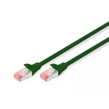 DIGITUS komutacinis kabelis varinis laidininkas - CAT6 - S/FTP - be užkabinimo - 2 m - žalias