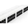 DIGITUS CAT 3 ISDN pataisų skydas, neekranuotas 50 prievadų RJ45, 8P4C, LSA, 1U, montuojamas stove, spalva pilka RAL 7035