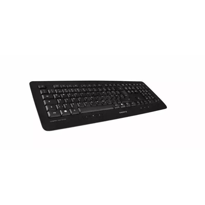 CHERRY DW 5100 klaviatūra Pelė komplekte Universali RF belaidė QWERTZ vokiška Juoda