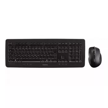 CHERRY DW 5100 klaviatūra Pelė komplekte Universali RF belaidė QWERTZ vokiška Juoda