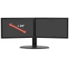 Dvigubas monitoriaus kėlimo stovas Ergotron Neo Flex 62,2 cm juodas