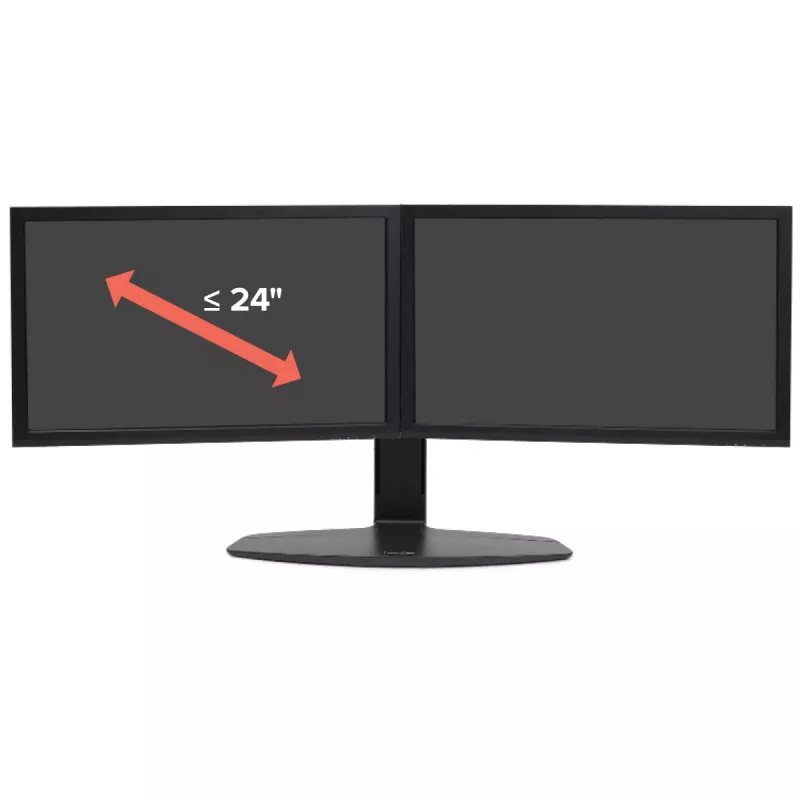 Dvigubas monitoriaus kėlimo stovas Ergotron Neo Flex 62,2 cm juodas
